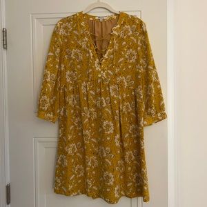 Madewell printed dress